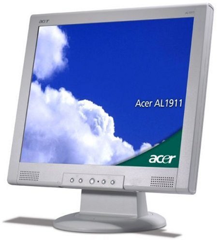 Elektronik Und Foto: Acer AL1911S 19 Zoll TFT-Monitor schwarz/silber