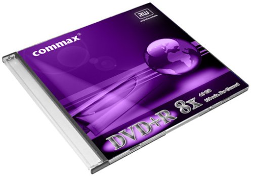Camcorder: commax - DVD+R, 8x, 10er Slimcase DVD-Rohlinge