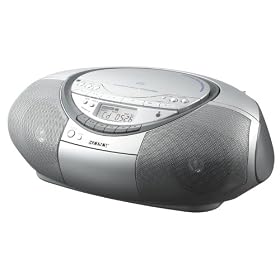 Sony CFD-S350 CD/Cassette Portable Boombox 