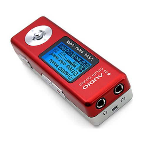Navigationssysteme: iAudio U 2 256 tragbarer MP3-Player 256 MB rot