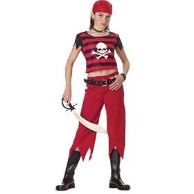 Pirate Costume: Hip Punk Pirate (Child Medium 8-10) by 