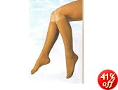 Support Stockings Knee-highs Firm Support Black-XL by SHP
