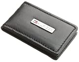 Tommy Hilfiger Mens Magnetic Money Clip with Polished Nickel Logo