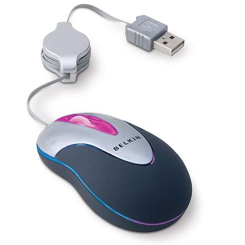 Kamerazubeh&ouml;r: Belkin Mini Maus optische Maus beleuchtet