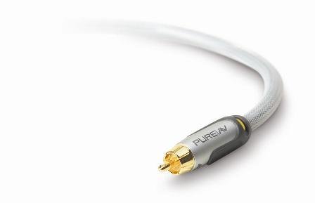Kamerazubeh&ouml;r: Belkin PureAV Composite Videokabel aus der Silberserie 1,2 m