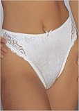 Naturana Satin Jaquard thong
