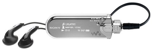 Festplatten: Sony NW-E 507 S Tragbarer MP3-Player mit Radio 1 GB silber