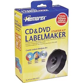 Memorex CD LABELMAKER STARTER KIT ( 32023968 ) [CD-ROM] by Memorex