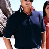 IZOD 13Z0042 Two-Color Tipped Pique Sport Shirt