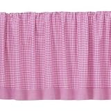 Tadpoles Basics Fuchsia Gingham Crib Skirt