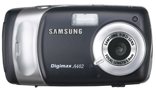 Samsung Digimax A402 4MP Digital Camera with 4x Digital Zoom (Black)