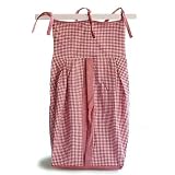 Tadpoles Basics Red Gingham Diaper Stacker