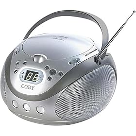 COBY CX-CD241 Portable CD Player with AM/FM Radio