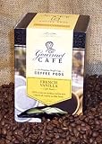 French Vanilla Coffee Pods -- Box of 14 Pods, Each Pod Makes a Full 8oz Cup -- Specialty Coffee Pods for Senseo, Homecafe, and Other Single Serve Brewers