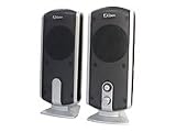 MS-230B USB Speaker Black 2.0 Channel 230W Pmpo Blue Led