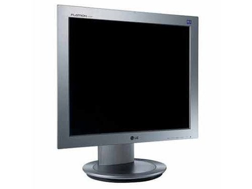 Lautsprecher: LG FLATRON L1730BS 17 Zoll TFT Monitor DVI silber/dunkelgrau