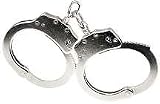 2 Pack of Double Lock Nickel Plated HandCuffs