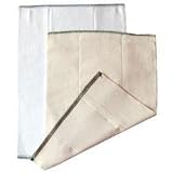Chinese Unbleached Prefold Cloth Diaper: Small (up to 15 lbs)