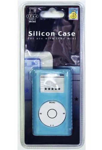 Lautsprecher: Logic3 Silikon-Tasche f�r iPod mini blau