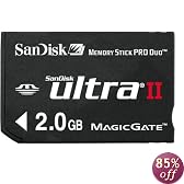 SanDisk 2 GB Ultra II Memory Stick PRO Duo (Retail Package)