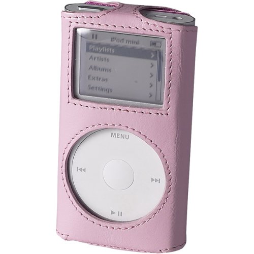 Camcorder: CaseLogic Ledertasche f�r Apple iPod mini, pink