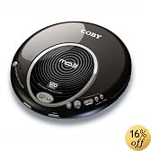 COBY MP-CD521 Personal MP3/CD Player with 120 Second Anti-Skip Protection