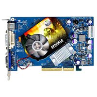 Sparkle SP-AG43GDH Retail Grafikkarte AGP 128MB GeForce 6600GT DDR3 TV-out DVI