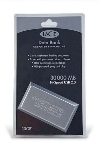 Lautsprecher: LaCie 30GB Data BanUSB 2.0 powered (13mm)