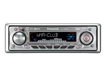Projektoren: Panasonic CQ-C 5301 N MP3-CD-Tuner silber