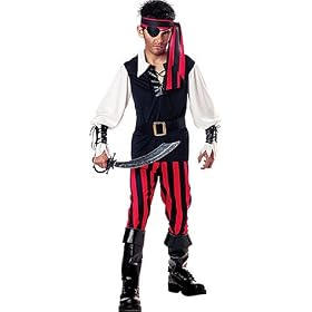 Cutthroat Pirate Boys Costume (Large) by 