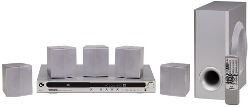 TV Ger&auml;te: Thomson DPL 912 VD Heimkino-System silber