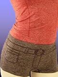 Lavinia Activewear seamless yoga shorts