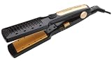 Ceramic Tools CT2563 1-1/2" Professional Vented Ceramic Dual Voltage Flat Iron for Wet or Dry Hair