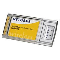 Notebooks: Netgear Wireless PC Card RangeMax WPN511GR 108MBit/Sek PCMCIA Netzwerkkarte