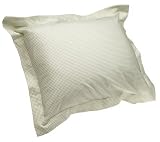 Wamsutta 100% Cotton Luxury Gingham Flannel Standard Sham, Lotus