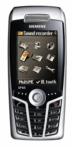 Festplatten: Siemens SP65 steel black Handy