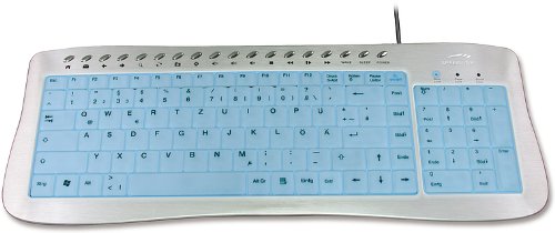 Festplatten: Speed-Link SL-6466 Ultra Flat Metal Keyboard Illuminated