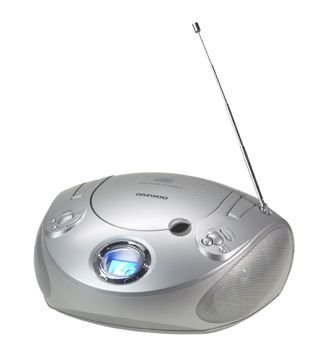 Digitalkameras: Daewoo TP 458 G Radiorekorder silber