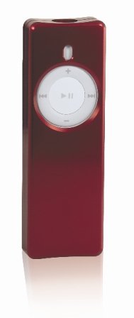 Handys ohne Vertrag: Griffin iVault Alu H�lle f�r iPod Shuffle rot