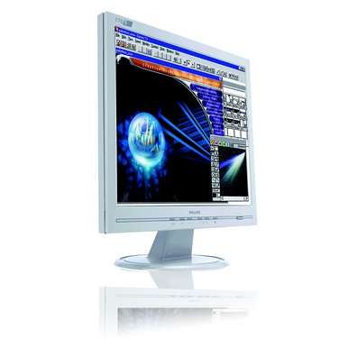 Projektoren: Philips 170S6FG 17 Zoll TFT Monitor wei�/beige (Kontrast 500:1, 12ms Reaktionszeit)