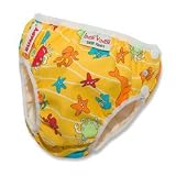 Small: Imse Vimse Yellow Sea Animals Swim Diaper (11-17 lbs)