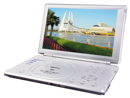 Festplatten: Shinco SDP 2001 Tragbarer DVD-Player mit 12-Zoll Display
