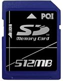 PQI QSD-512A SDカード 512MB 5年保証