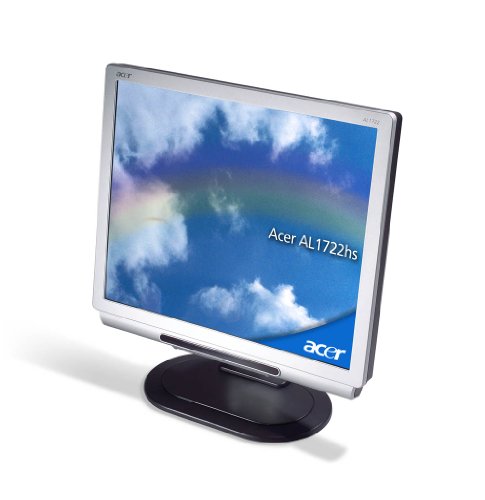 Elektronik und Foto: Acer AL1722HS 17 Zoll TFT Monitor Pivot DVI (8MS Reaktionszeit und 700:1 Kontrast)
