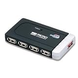 5PORT Hub USB 2.0 with Ac Adapter Hi-speed Mobility