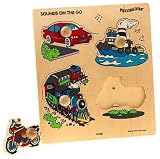 Puzzibilities Sounds on the Go Wooden Puzzle