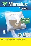Menalux 1200 Pack of 5 Dustbags 1 motor and 1 micro filter