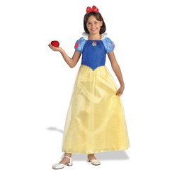 Click here to buy Disney Princess Snow White Costume: Girls Size S (4-6) by Disney Princess.