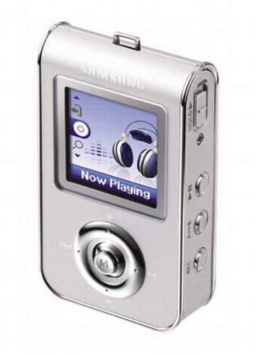 Festplatten: Samsung YP-T 7 Tragbarer MP3-Player 1 GB