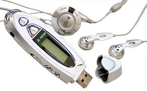Computerzubeh&ouml;r: X-Micro EVA MP3 Player 256 MB